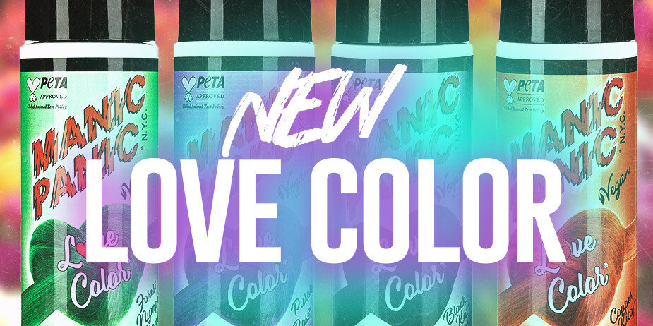 Nuevos productos: Acondicionadores Manic Panic Love Color