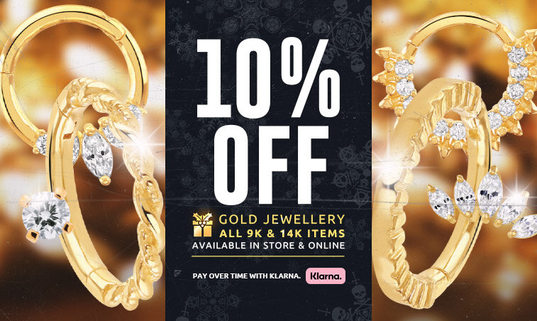 December Deals: 10% Off Gold Jewellery