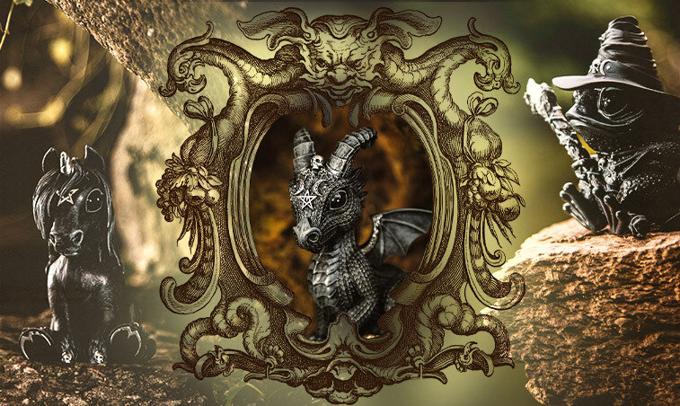 Halloween  Gifts and Decor 2024: Gothic and Occult Ornaments