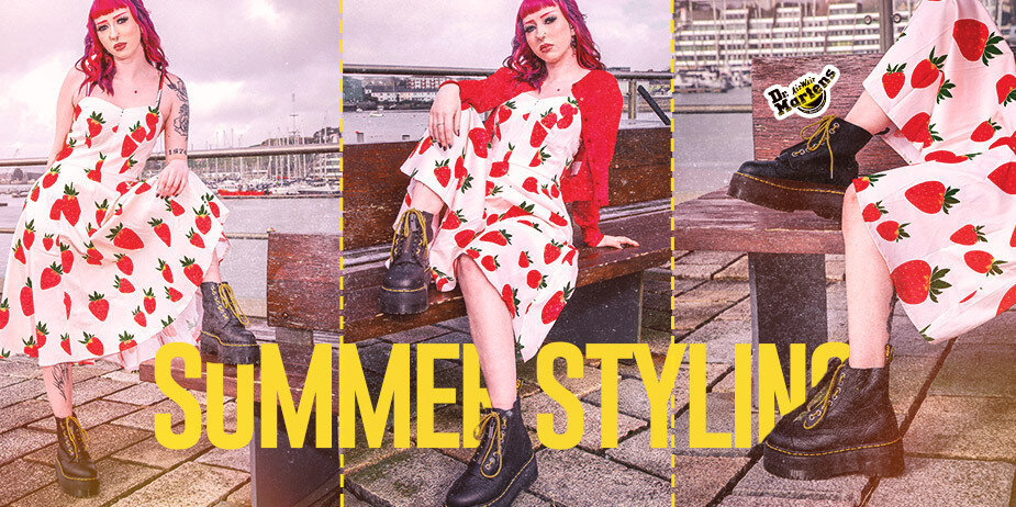 Gothic Boots im Sommer Stylen