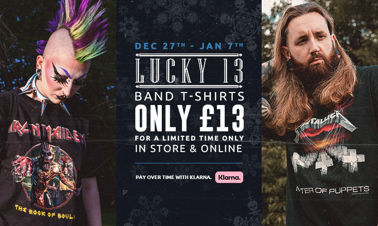 December Deals:  £13 Band T-Shirts