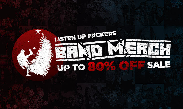 LATEST: Our Biggest & Most Badass Band Merch Sale of 2018