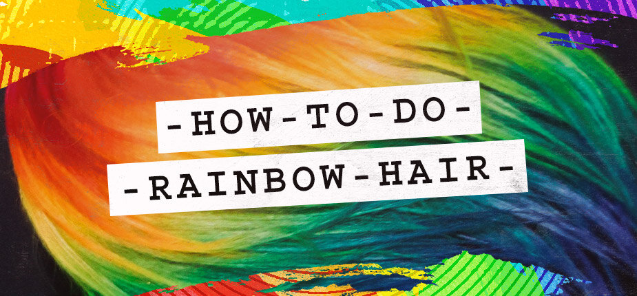Come realizzare i capelli arcobaleno