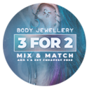 Piercing 3 pour 2
