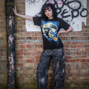 The Simpsons Marge Witch T-Shirt (Black)