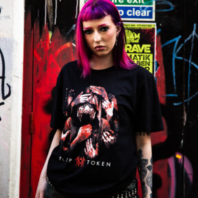 Official Sleep Token Grabbing Hands T-Shirt (Black)