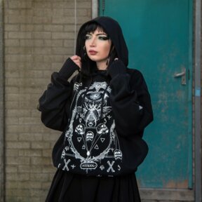 Jawbreaker Vitriol Oversized Hoodie (Black)