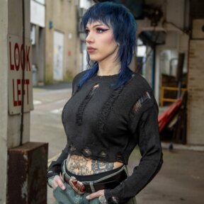 Third Identity Rosalie Jumper (Black)