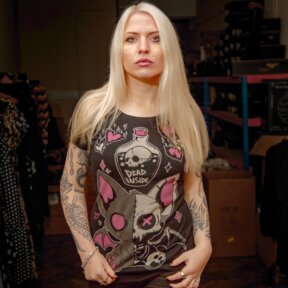 Cupcake Cult Bat Potion T-Shirt (Black)