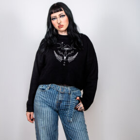 Hell Bunny Russula Jumper (Black)