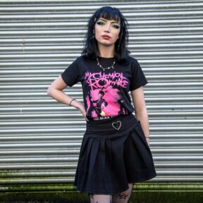 Official My Chemical Romance The Black Parade March T-Shirt (Black)