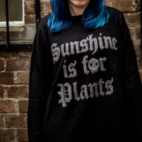 Killstar Sunshine Is For Plants Jumper (Black)