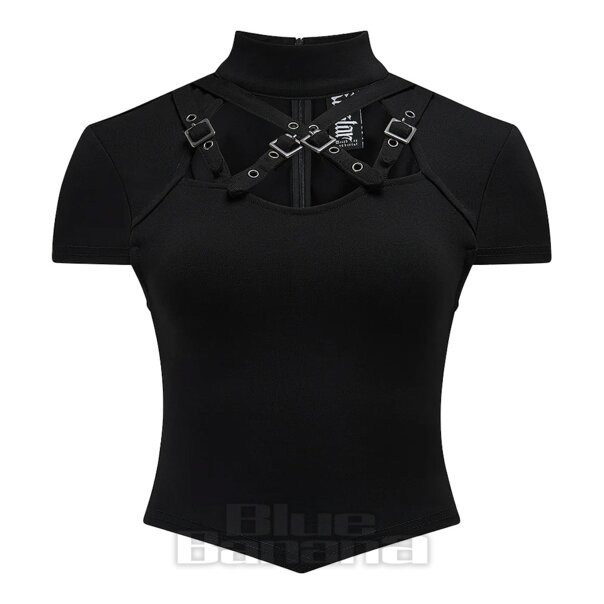 Killstar Nightbriar Harness Top (Black) | Blue Banana