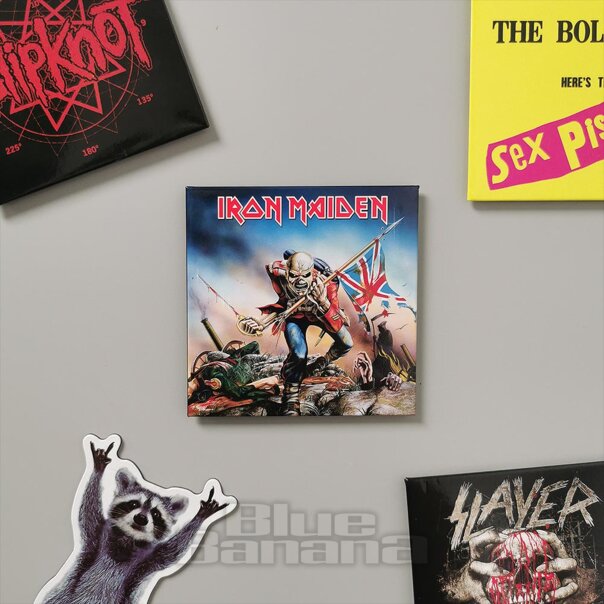 Official Iron Maiden Trooper Magnet | Official Band Merchandise