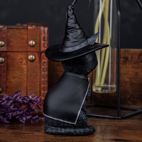 Nemesis Now Purrah Figurine | Occult Witches Hat Cat