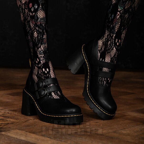 Dr Martens Eviee Sendal Leather Heeled Shoes | Womens Work Heels