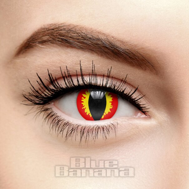 Dragon Eye 30 Tage farbige Kontaktlinsen, Coloured Contacts UK