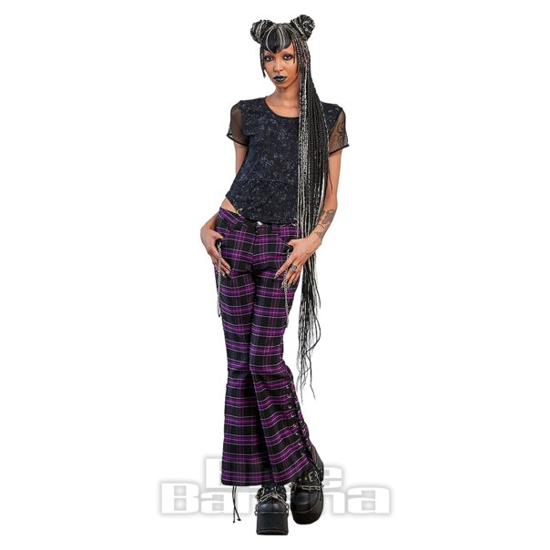 Banned Grunge Grid Top (Black) | Alternative Fashion, Banned Apparel