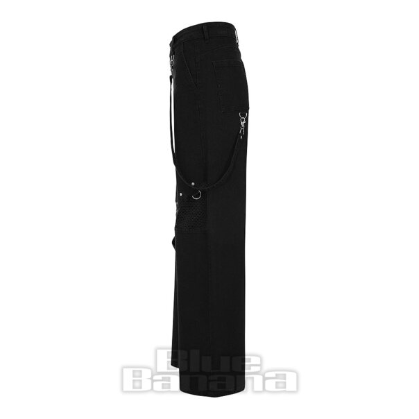 Banned Cinder Trousers (Black) | Blue Banana