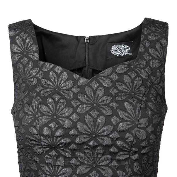 H&R London Dahlia Dress (Black) | Blue Banana