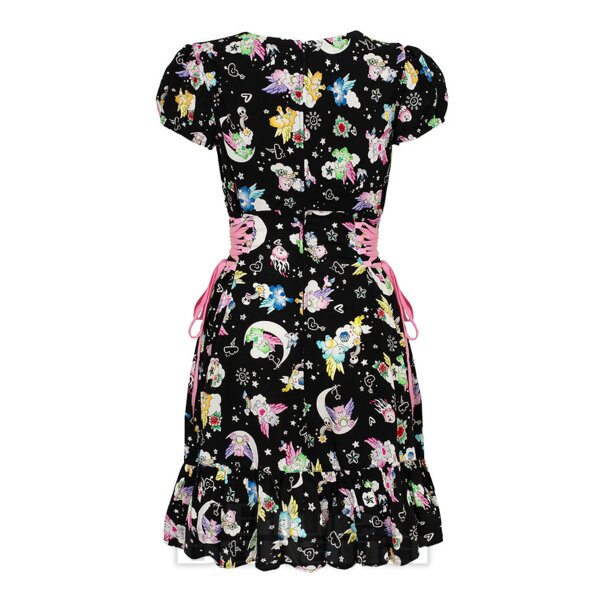Hell Bunny X Care Bear Roxi Care Bears Dress (Black) | Alternative Clothing, Kawaii Fashion