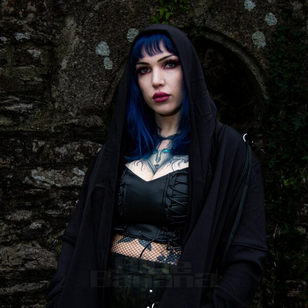 Killstar Assassins Hooded Cardigan (Black) | Gothic Fashion