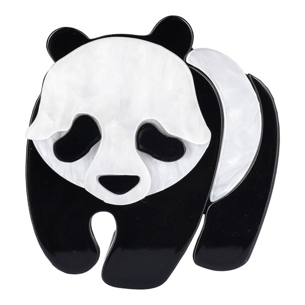 Blue Banana Panda Broche (Blanco Negro) | Blue Banana