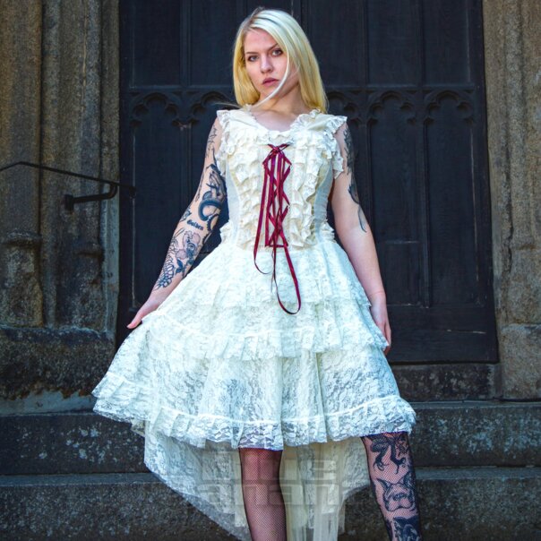 Desdemona Kleid (Creme)