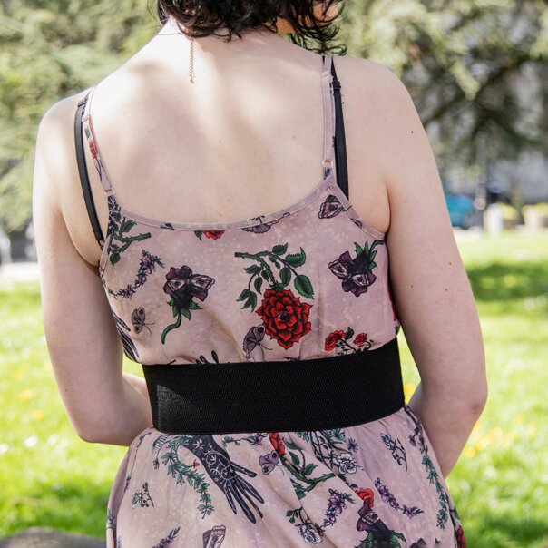 Jawbreaker Flower Spirit Maxi Dress (Multicolor) | Alternative Fashion, Goth Clothing