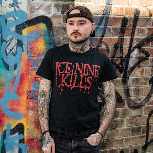 Ice Nine Kills Espadas Cruzadas Camiseta (Negro) | Blue Banana
