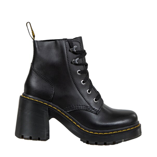Dr Martens Sendal Jesy Heeled Boots (Black) | Blue Banana UK