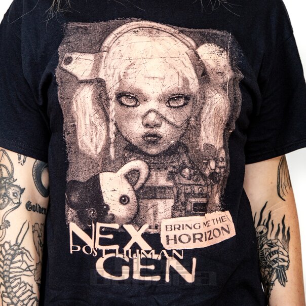 Offizieller Bring Me The Horizon Distressed Nex Gen T-Shirt | Bmth Merch