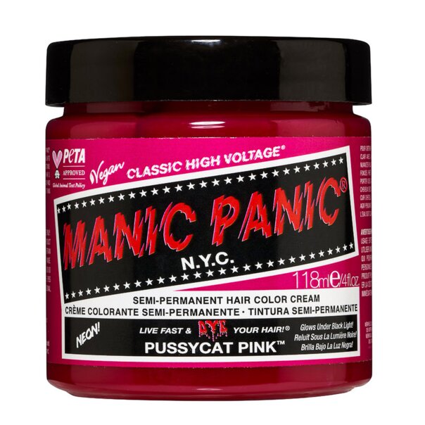 Manic Panic High Voltage Semi-Permanent Pink Hair Dye | Pink Hair color