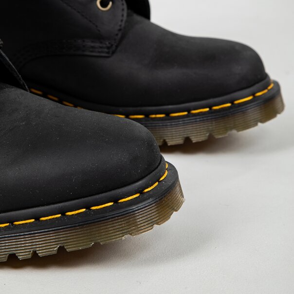Dr Martens 1460 Pascal Wl Crazy Horse Boots (Black) | Alternative Footwear