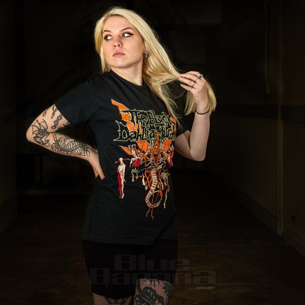 T-shirt ufficiale nera Dahlia Murder Hell Wasp (nera) | Merchandising della band IT