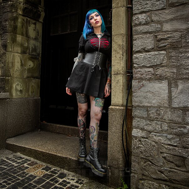 Banned Elysia Dress (Black) | Blue Banana
