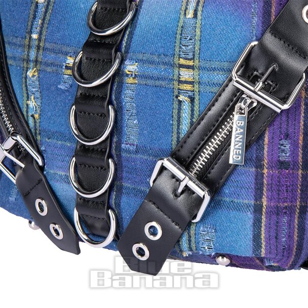 Banned Verdrehter Heiligenschein Rucksack (Lila) | Blue Banana