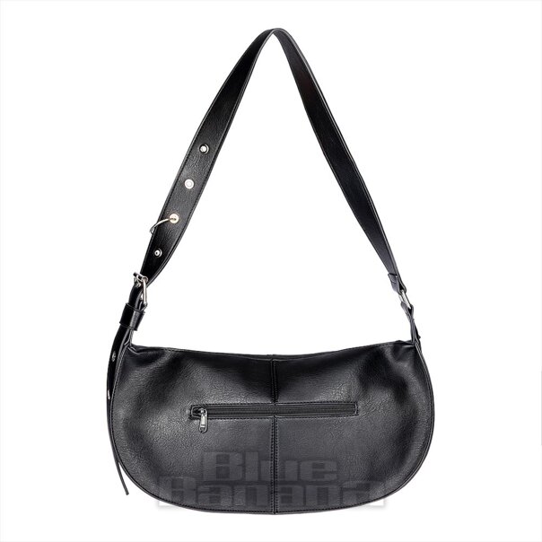 Banned Iron Halo Hobo Bag (Black) | Alternative Accessories | Alternative Handbags