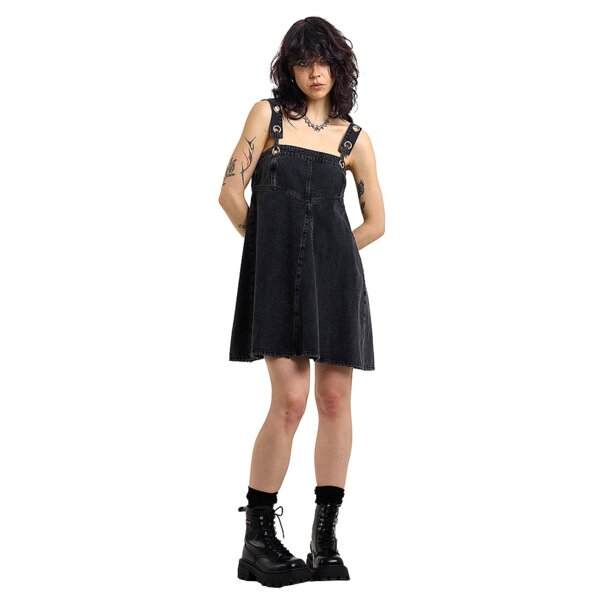 Ragged Priest Dilemma Dress (Charcoal) | Alternative Clothing