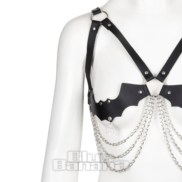 Blue Banana Bat Chain  Harness (Black) | Blue Banana