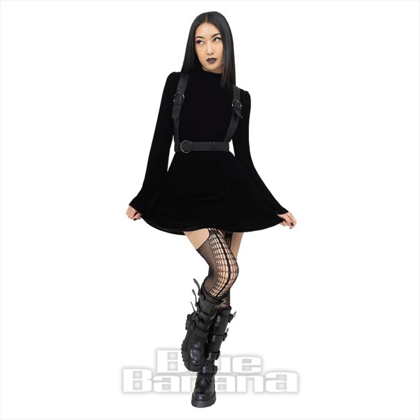 Killstar Dark Dawn Mini Dress (Black) | Gothic Dresses