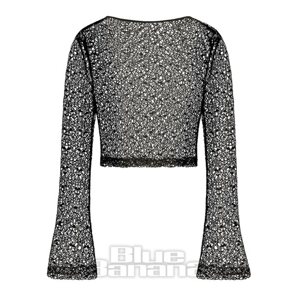 Banned Celadine Top (Schwarz) | Blue Banana