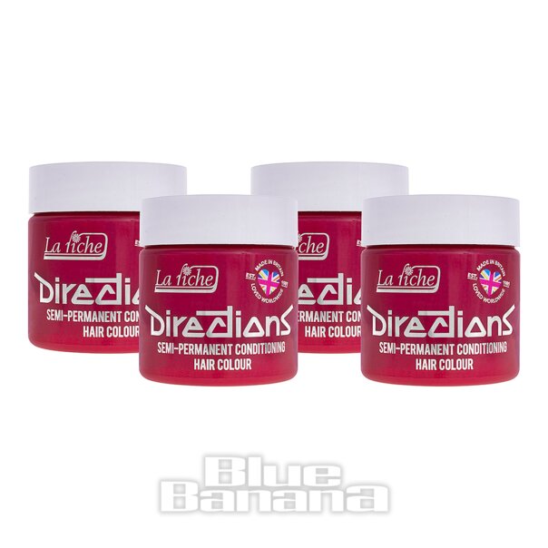 La Riche Directions Pink Flamingo Semi-Permanent Colour Hair Dye Multipack