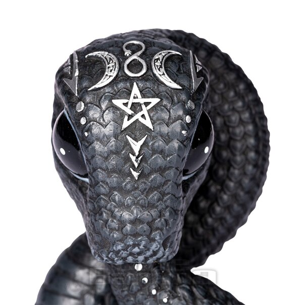Nemesis Now Ouroboros 9,6 cm Ornament (Schwarz) | Blue Banana