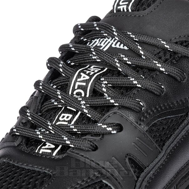 Buffalo Yuno Trainer (Black) | Alternative Platform Shoes