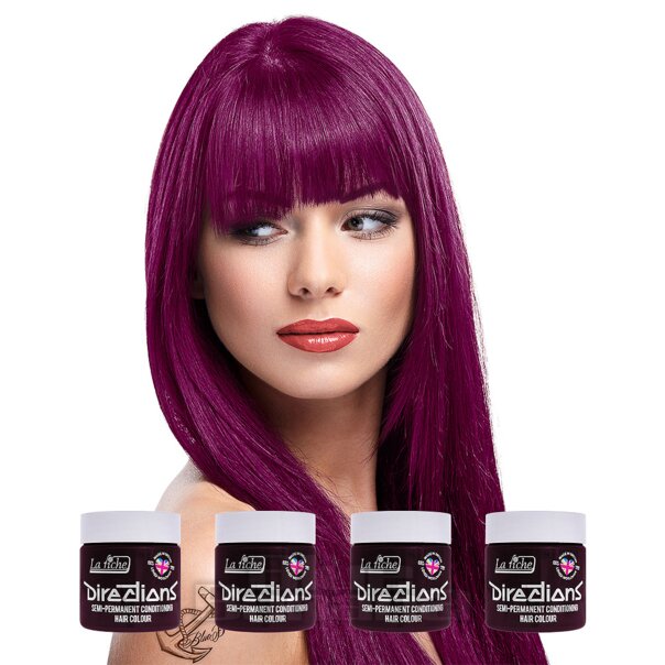 La Riche Directions Dark Tulip Colour Kit | Hair Dye Multipack