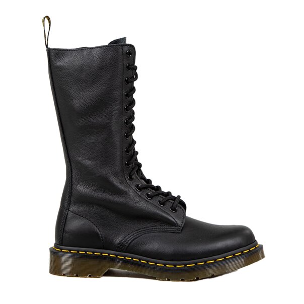 Dr Martens 1B99 Virginia High Boots (Black) | Alternative Fashion, Goth Clothing