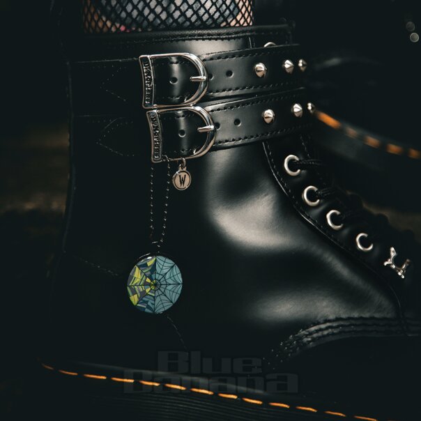 Dr Martens 1460 Wednesday Boots (Black Velvet) | Blue Banana