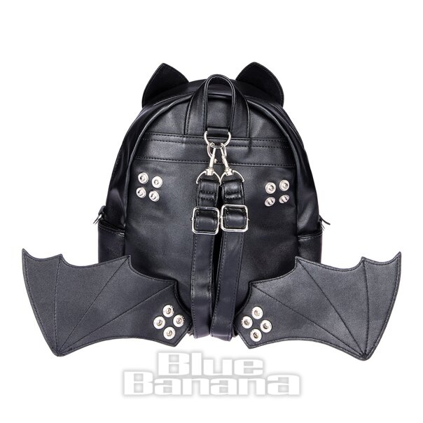 Banned Waverley Black Backpack | Gothic Accessories