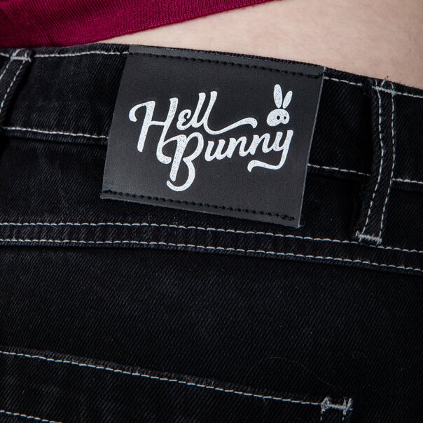 Hell Bunny Cameron Denim Jeans | Grunge Fashion